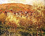 Claude Monet Apple Trees In Blossom painting